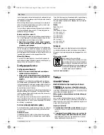 Предварительный просмотр 58 страницы Bosch PSA 9000E Original Instructions Manual