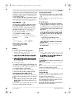 Предварительный просмотр 61 страницы Bosch PSA 9000E Original Instructions Manual