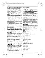 Предварительный просмотр 62 страницы Bosch PSA 9000E Original Instructions Manual