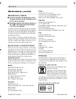 Предварительный просмотр 48 страницы Bosch PSB 1000-2 RCA Original Instructions Manual