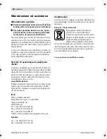 Предварительный просмотр 70 страницы Bosch PSB 1000-2 RCA Original Instructions Manual