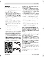 Предварительный просмотр 87 страницы Bosch PSB 1000-2 RCA Original Instructions Manual