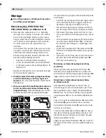 Preview for 96 page of Bosch PSB 1000-2 RCA Original Instructions Manual