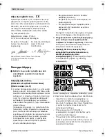 Preview for 124 page of Bosch PSB 1000-2 RCA Original Instructions Manual