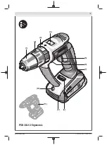 Предварительный просмотр 3 страницы Bosch PSB 18 LI-2 Original Instructions Manual