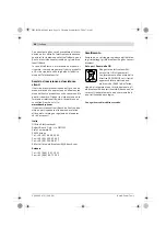 Предварительный просмотр 58 страницы Bosch PSB 500 RA Original Instructions Manual