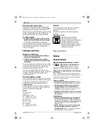 Предварительный просмотр 58 страницы Bosch PSB 550 RE Original Instructions Manual