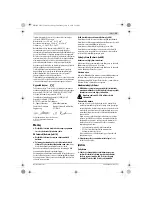 Предварительный просмотр 59 страницы Bosch PSB 570 RE Original Instructions Manual