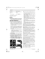 Предварительный просмотр 32 страницы Bosch PSB 6200 RE Original Instructions Manual