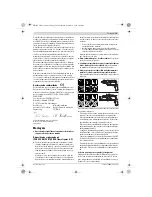 Предварительный просмотр 39 страницы Bosch PSB 6200 RE Original Instructions Manual