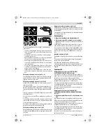 Предварительный просмотр 61 страницы Bosch PSB 6200 RE Original Instructions Manual