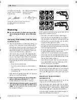 Предварительный просмотр 106 страницы Bosch PSB 650 RA Original Instructions Manual