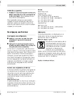 Предварительный просмотр 129 страницы Bosch PSB 650 RA Original Instructions Manual