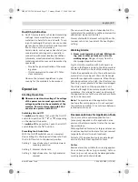 Preview for 17 page of Bosch PSE 180 E Original Instructions Manual