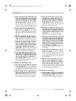 Preview for 22 page of Bosch PSE 180 E Original Instructions Manual