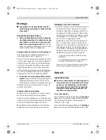 Preview for 61 page of Bosch PSE 180 E Original Instructions Manual