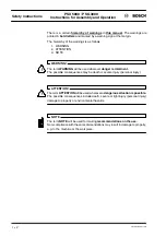 Preview for 11 page of Bosch PSG 3000 Series Instructions For Assembly And Operation Manual