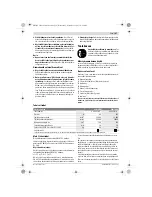 Preview for 47 page of Bosch PSM 100A Original Instructions Manual