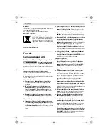 Preview for 16 page of Bosch PSM 200 AES Original Instructions Manual