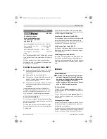 Preview for 11 page of Bosch PSM 80 A Original Instructions Manual