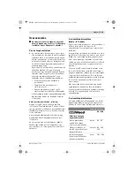 Preview for 121 page of Bosch PSM 80 A Original Instructions Manual
