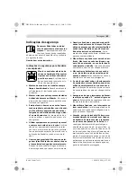 Предварительный просмотр 43 страницы Bosch PSM VENTARO 1400 Original Instructions Manual