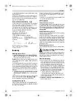 Предварительный просмотр 47 страницы Bosch PSR 1080 LI-2 Original Instructions Manual