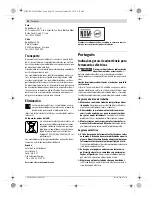 Предварительный просмотр 22 страницы Bosch PSR 1080 LI Original Instructions Manual