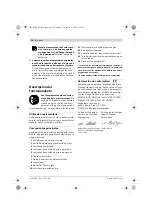 Предварительный просмотр 34 страницы Bosch PSR 12-2 Original Instructions Manual