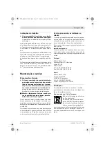 Предварительный просмотр 47 страницы Bosch PSR 12-2 Original Instructions Manual