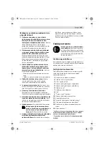 Предварительный просмотр 107 страницы Bosch PSR 12-2 Original Instructions Manual