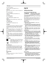 Предварительный просмотр 10 страницы Bosch PSR 14,4 LI Original Instructions Manual