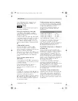 Предварительный просмотр 110 страницы Bosch PSR 14 Original Instructions Manual