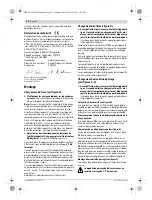 Предварительный просмотр 20 страницы Bosch PSR 144 LI-2 Original Instructions Manual