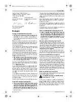 Предварительный просмотр 33 страницы Bosch PSR 144 LI-2 Original Instructions Manual