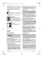 Предварительный просмотр 36 страницы Bosch PSR 144 LI-2 Original Instructions Manual