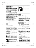 Предварительный просмотр 59 страницы Bosch PSR 144 LI-2 Original Instructions Manual