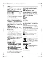 Предварительный просмотр 64 страницы Bosch PSR 144 LI-2 Original Instructions Manual