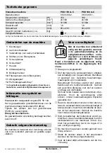 Preview for 22 page of Bosch PSS 150 A-C Operating Instructions Manual