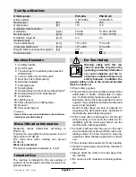 Preview for 7 page of Bosch PSS 28 A Operating Instructions Manual