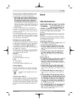 Предварительный просмотр 49 страницы Bosch PST 60 Original Instructions Manual