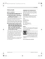 Предварительный просмотр 87 страницы Bosch PST 650 Original Instructions Manual