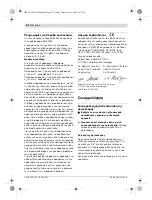 Предварительный просмотр 92 страницы Bosch PST 650 Original Instructions Manual