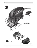 Предварительный просмотр 2 страницы Bosch PST 670 L Original Instructions Manual