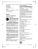 Preview for 9 page of Bosch PTA1000 Original Instructions Manual