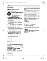 Preview for 22 page of Bosch PTA1000 Original Instructions Manual