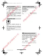 Предварительный просмотр 47 страницы Bosch PTK 19 E Operating Instructions Manual