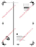 Предварительный просмотр 57 страницы Bosch PTK 19 E Operating Instructions Manual