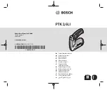 Предварительный просмотр 1 страницы Bosch PTK 3,6 LI Original Instructions Manual