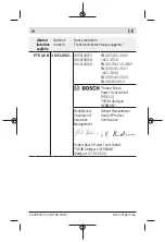 Предварительный просмотр 216 страницы Bosch PTK 3,6 LI Original Instructions Manual